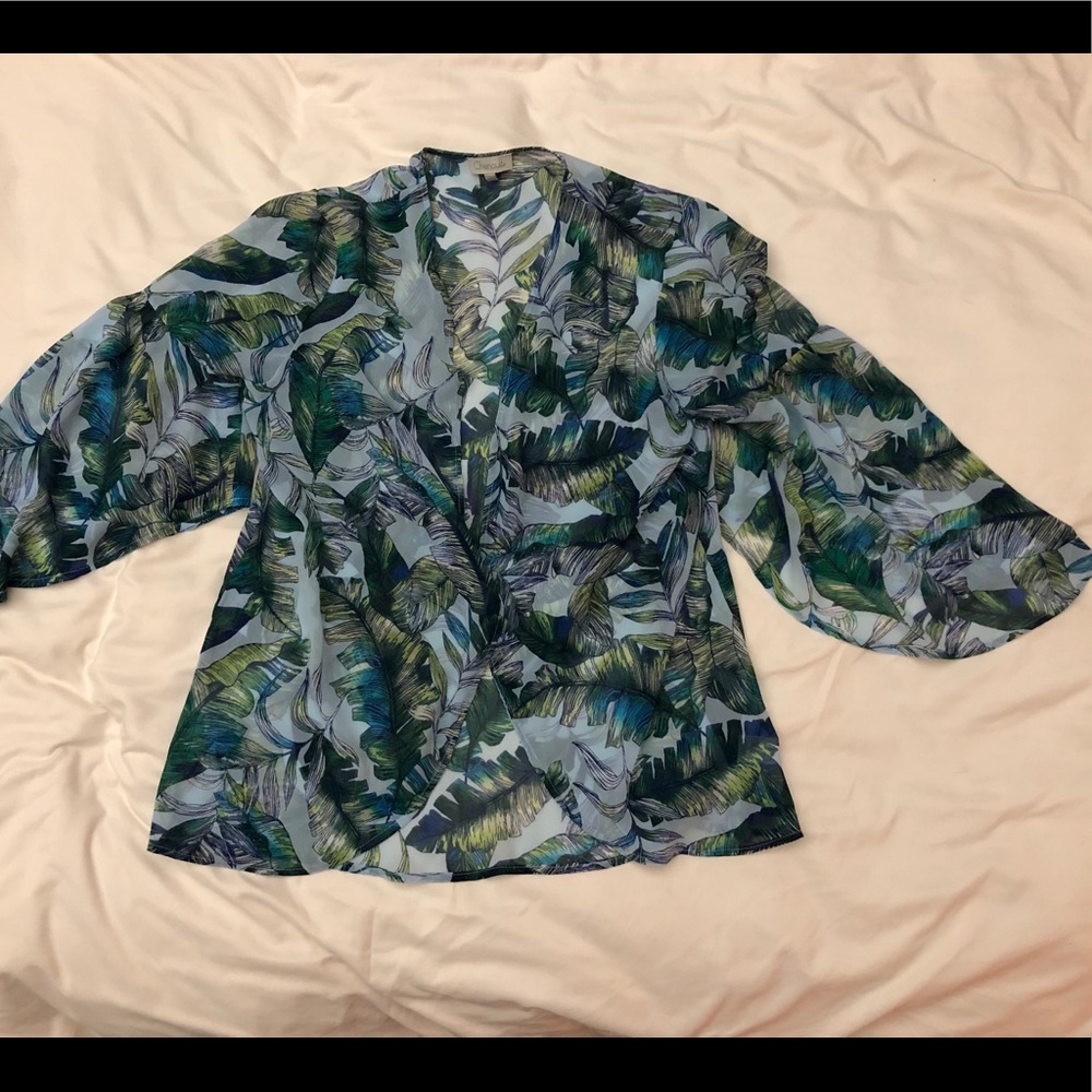 Palm Leaf Kimono